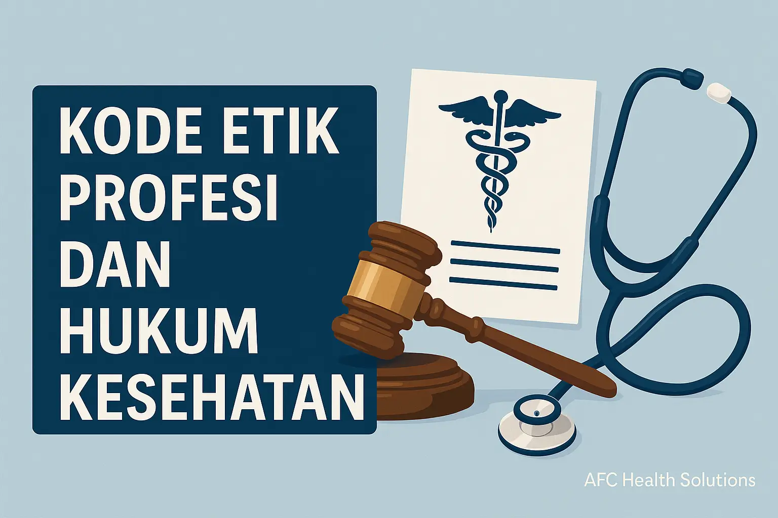 Kode Etik Profesi dan Hukum Kesehatan: Pilar Pelayanan Kesehatan yang Profesional dan Bertanggung Jawab