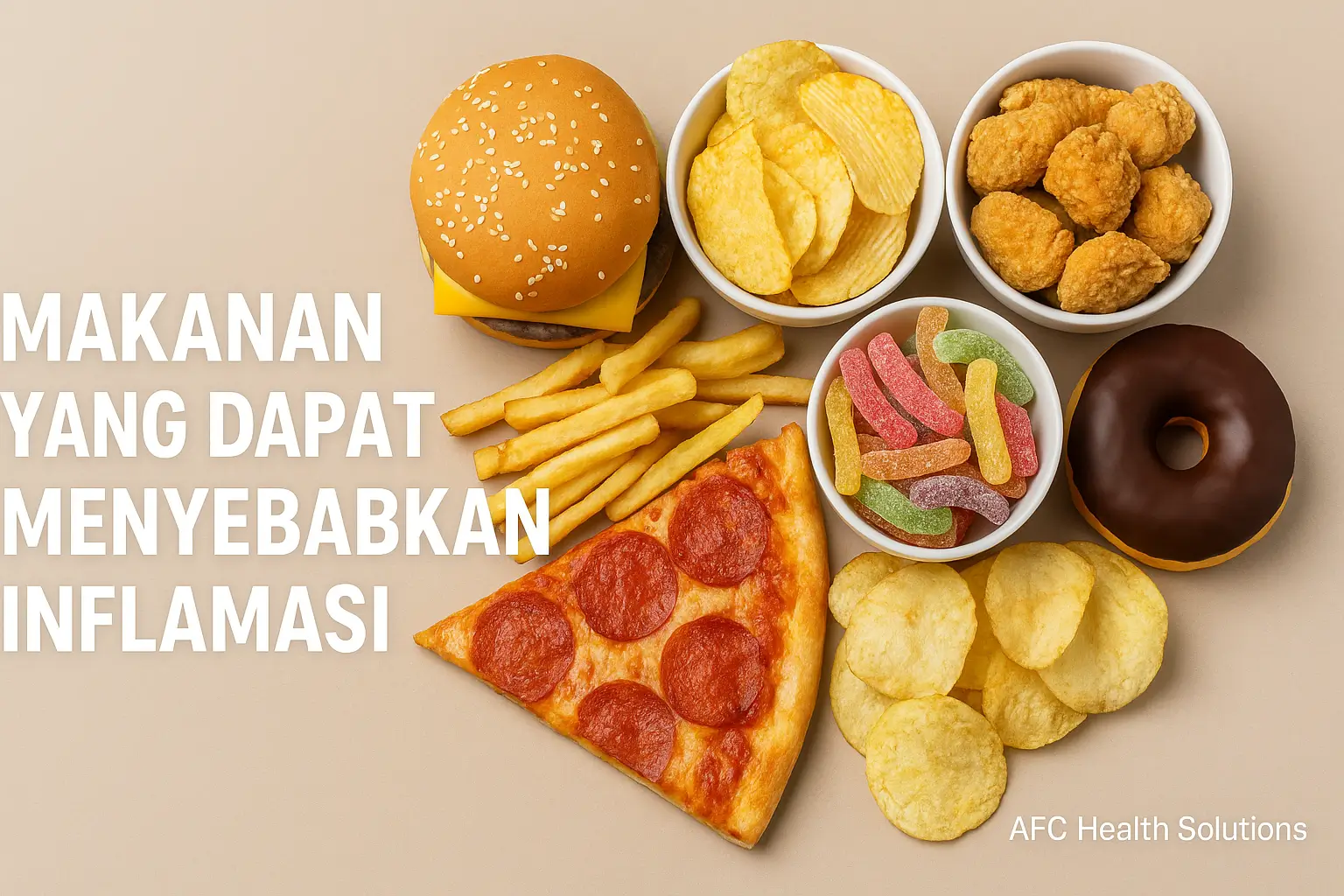 Makanan Yang Dapat Menyebabkan Inflamasi
