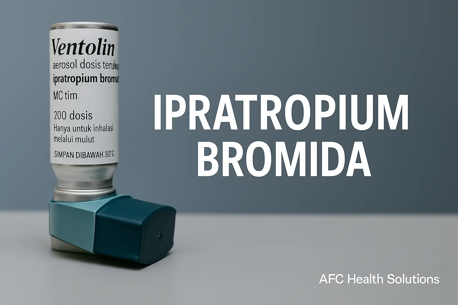 Ipratropium Bromida: Obat Bronkodilator untuk Gangguan Pernapasan